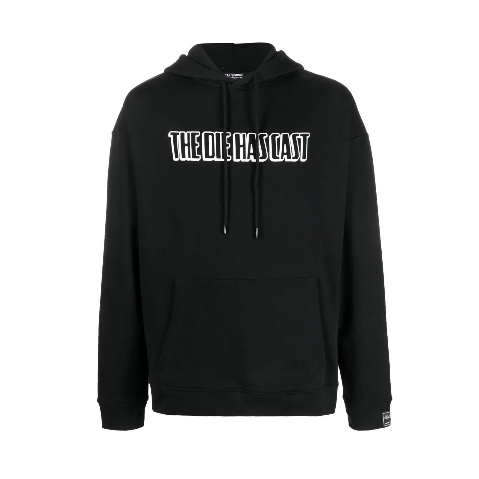 Raf Simons text-print hoodie