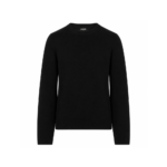 raf-simons Black Hoodie Merino Wool