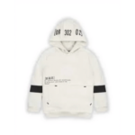 Raf simons White Cotton Hoodie