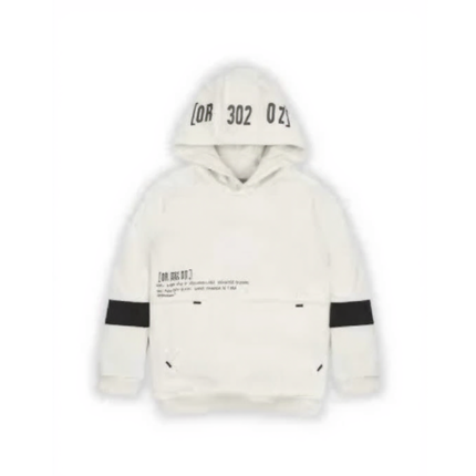Raf simons White Cotton Hoodie
