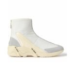 Raf Simons Nylon Leather Boot