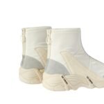 Raf Simons Cylon 22 Quilted Nylon Leather Boot White - Image 3