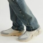 Raf Simons Cylon 22 Quilted Nylon Leather Boot White - Image 2